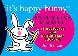 It's Happy Bunny Postcard Book