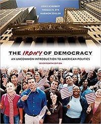The Irony of Democracy (Wadsworth Publishing 2015)