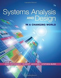 Systems Analysis and Design in a Changing World, 7th Edition (Cengage Learning 2015)