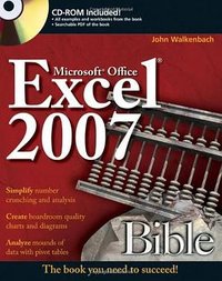 Excel 2007 Bible (Wiley 2007)