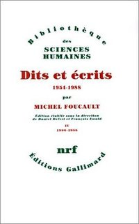 Dits et écrits 1954-1988, tome 4 1980-1988