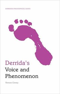 Derrida's Voice and Phenomenon (Edinburgh University Press 2014)