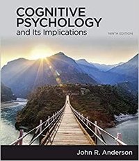 Cognitive Psychology and Its Implications (9/e) (Worth Publishers)