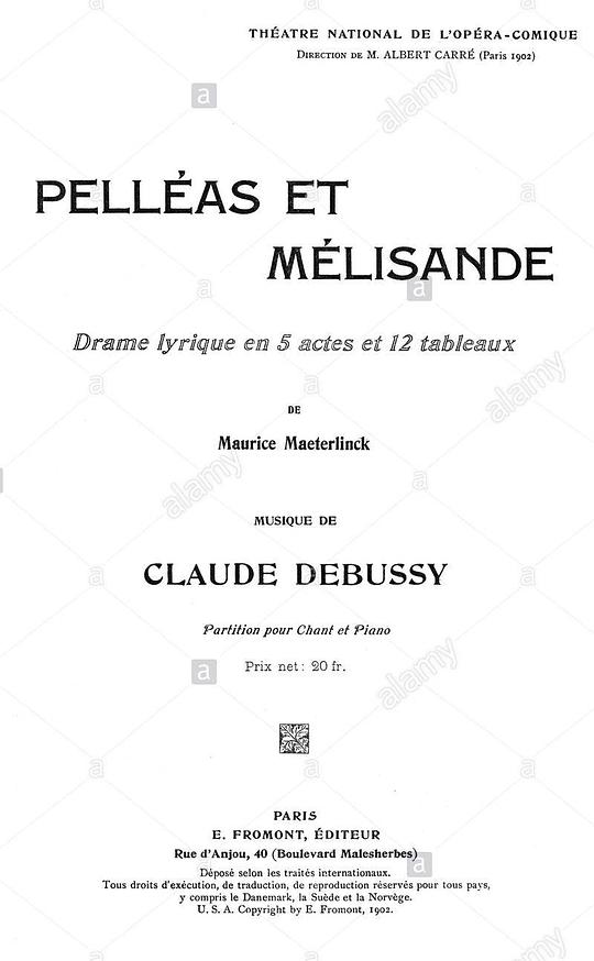 佩利亚斯与梅丽桑德 2012年巴黎国家歌剧团版