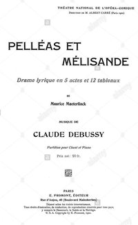 佩利亚斯与梅丽桑德 2012年巴黎国家歌剧团版