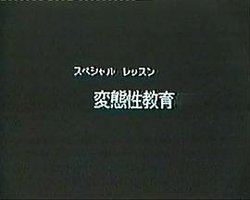 Supesharu ressun: Hentai sei-kyôiku