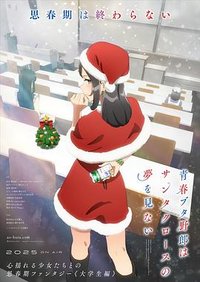 青春期猪头少年不做圣诞服女郎的梦