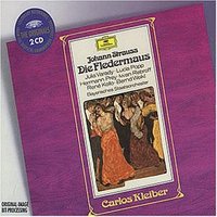 J. Strauss - Die Fledermaus / Varady, Popp, Prey, Rebroff, Kollo, Weikl, Bayerischen Staatsorchester, Kleiber