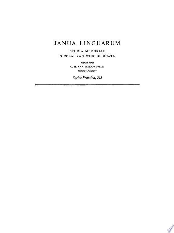 Handbook of the Middle English Grammar: Phonology