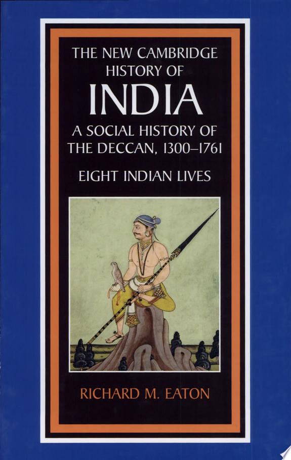 A Social History of the Deccan, 1300-1761