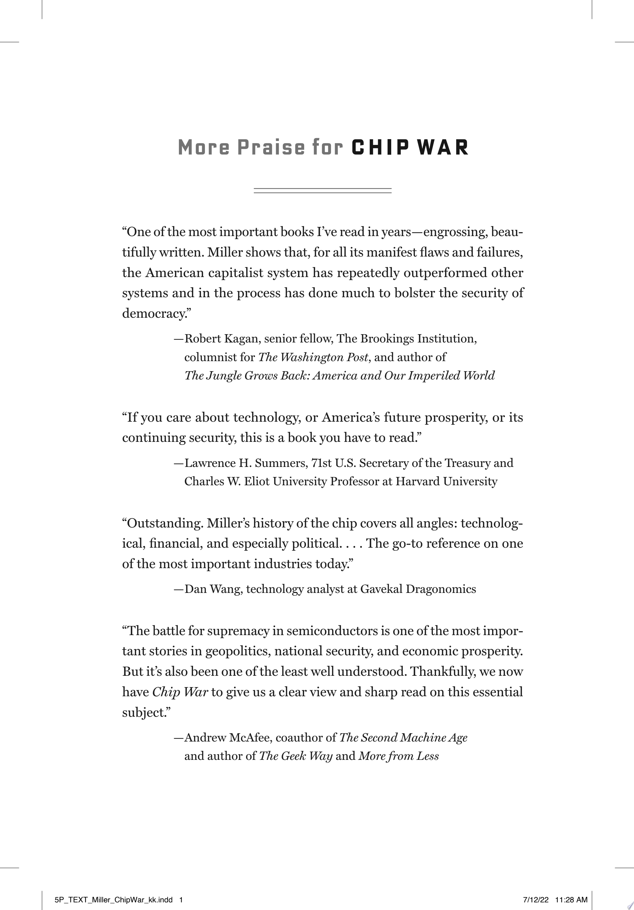 Chip War