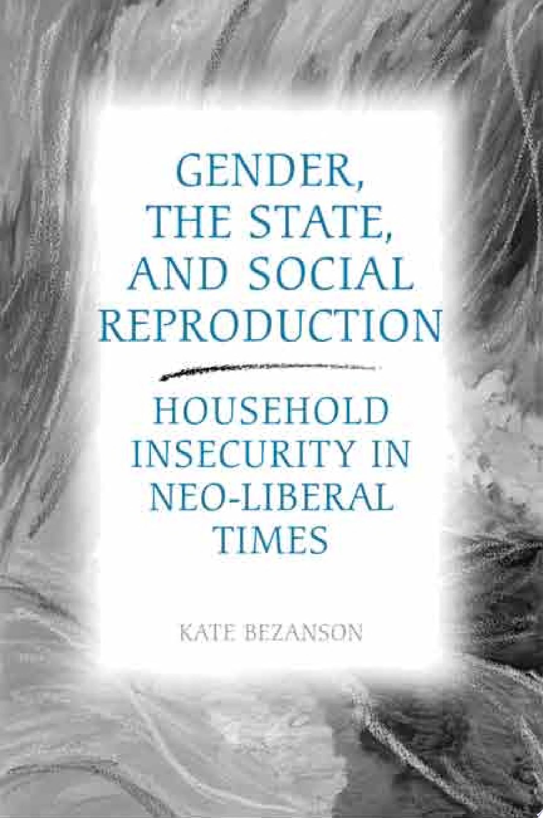 Gender, the State, and Social Reproduction