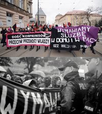 THE WOMEN'S STRIKE CONTINUES