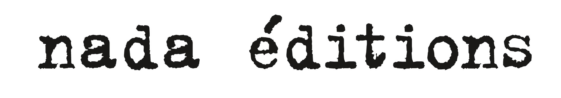 Nada éditions