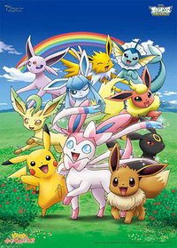 精灵宝可梦：皮卡丘与伊布☆好朋友