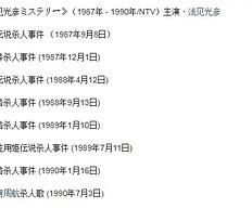 水谷丰版浅见光彦6：唐津佐用姬传说杀人事件