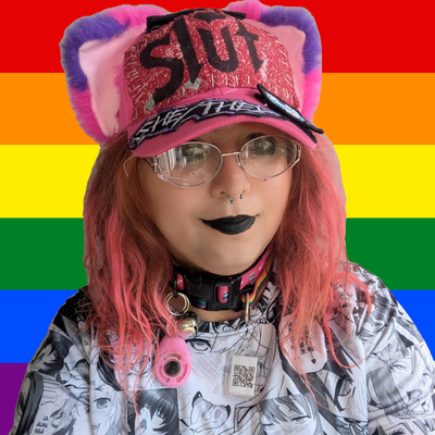 Avatar for 🌈 chaintoker cat: vanta rainbow black 🌈